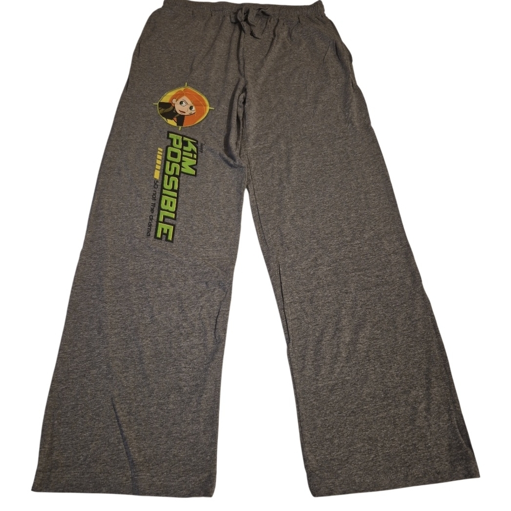 Bioworld Kim Possible Heather Gray Lounge Pants